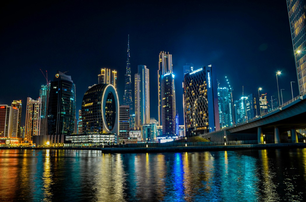 dubai night view